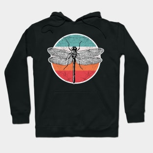 Vintage Retro Dragonfly Hoodie